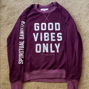 Spiritual gangster sweatshirt